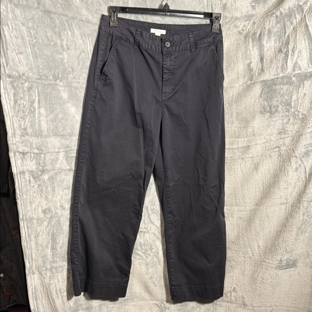 Daily/‎ Ritual pants women size 10 blue cropped with pocket